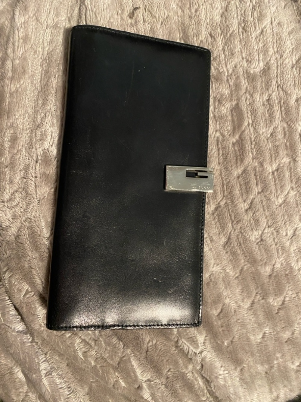 Gucci Black Leather Wallet with Silver Hardware - Picture 15 of 15